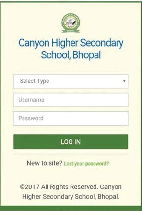 canyon school android mobile application by Bit-7 Informatics